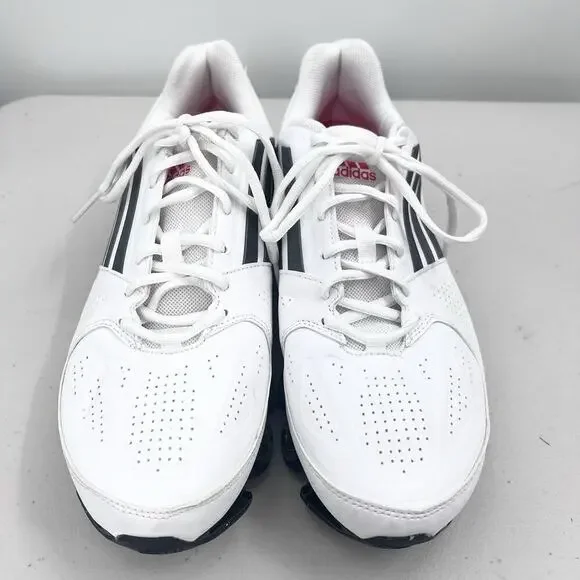 RARE 2013 Adidas RAVA Style Bounce Sneakers White Black D66163